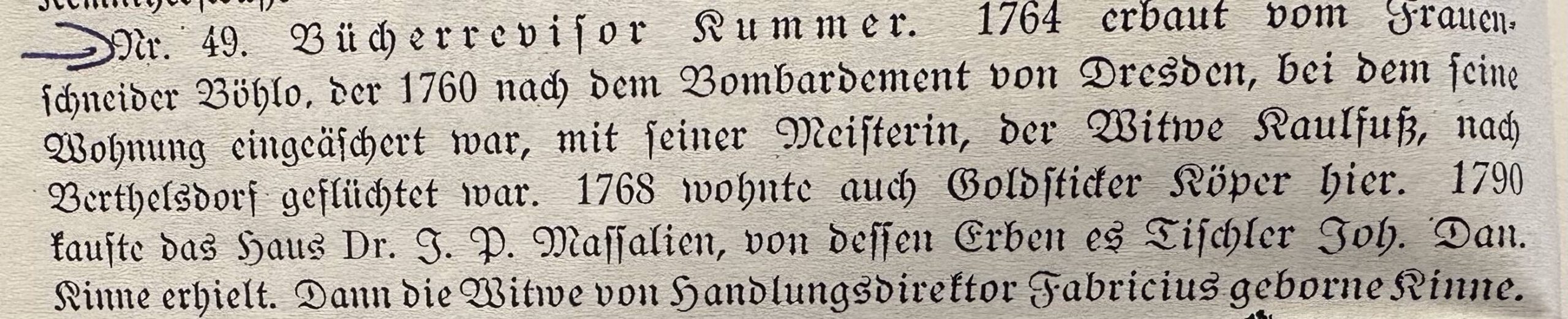 Aus Theodor Bechler, Ortsgeschichte von Herrnhut mit besonderer Berücksichtigung der älteren Zeit (Herrnhut: Verlag der Missionsbuchhandlung, 1922)